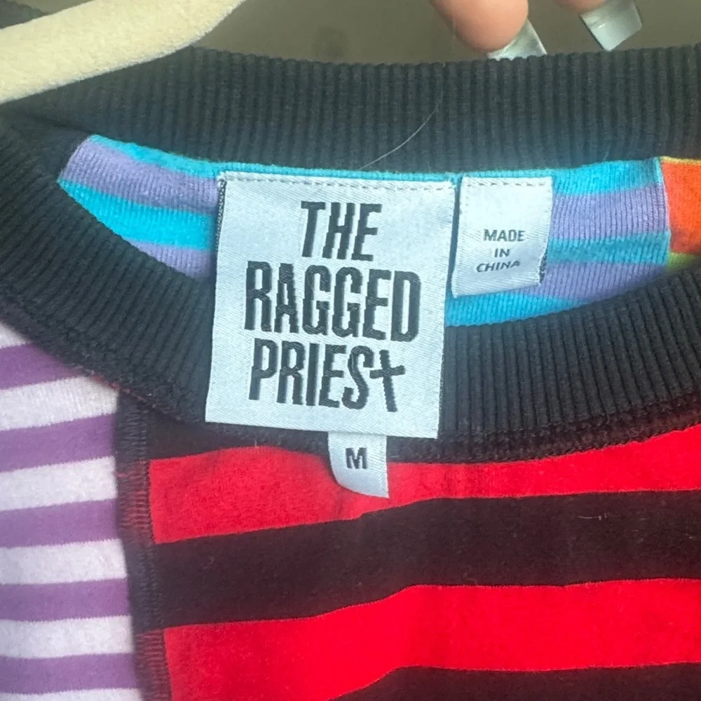 The Ragged Priest Multicolor Striped Tee - Picture 2 of 4